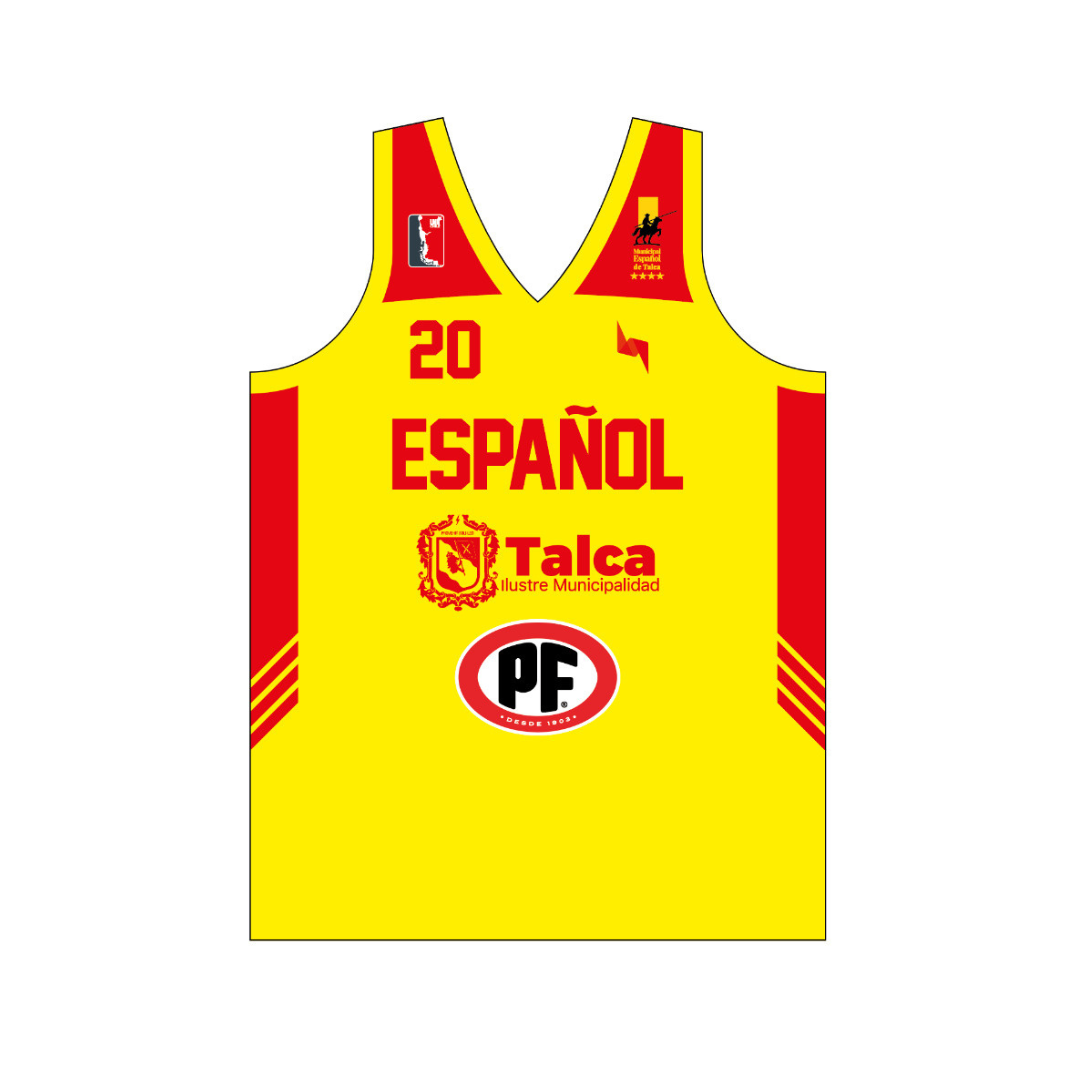 Camiseta Amarillo Español de Talca 2024 Oficial - Personalizado