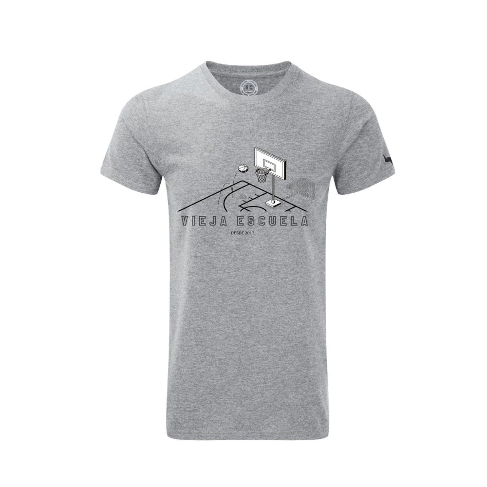 Polera - Vieja Escuela - Court - Gris