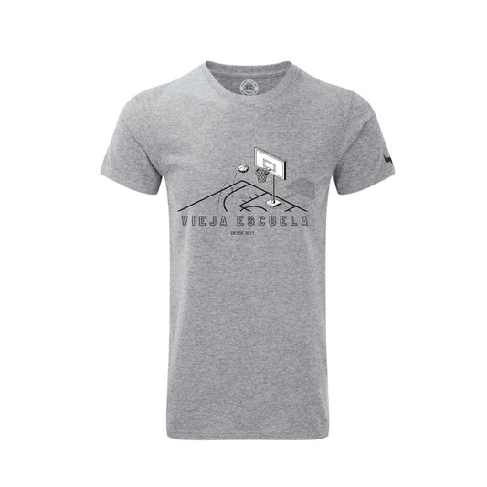 Polera - Vieja Escuela - Court - Gris