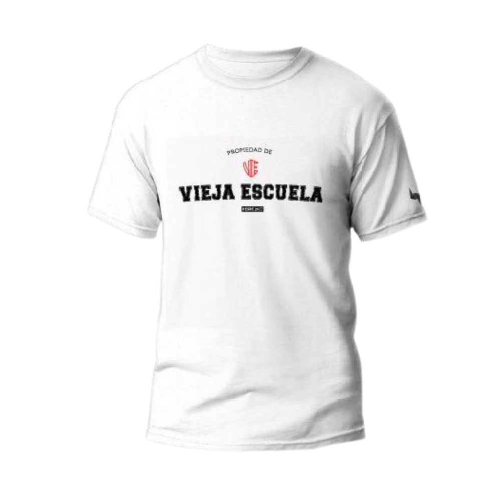 PREVENTA - Polera - Propiedad Vieja Escuela - Blanco