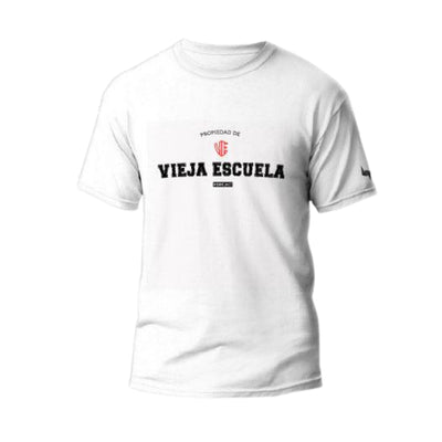 PREVENTA - Polera - Propiedad Vieja Escuela - Blanco