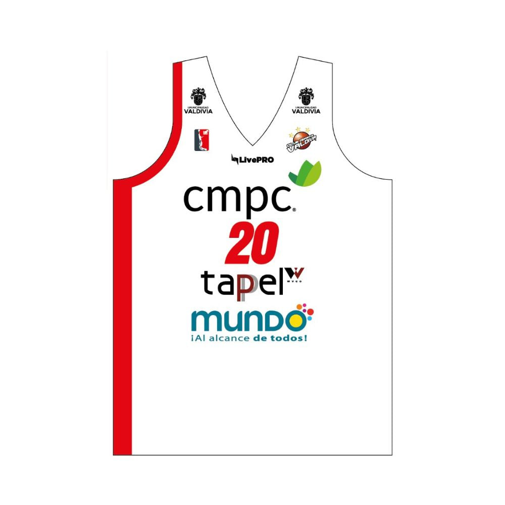 PREVENTA -  Camiseta Blanca CDV 22-23 Oficial - Personalizada