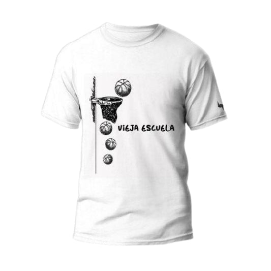 Polera - Vieja Escuela  - Board - Blanco